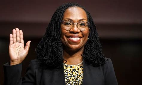 Supreme Court Justice Ketanji Brown Jackson says she was .